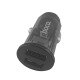 АЗУ iPhone Lightning Hoco DZ3 2.4A/2USB черное (12) - фото 1