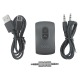 BT адаптер-3,5 Hoco E73 BT5.0/TFcard/mic/200mAh серый - фото 3