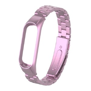 Ремешок для фитнесс браслета Mi Band 5/6 Watch Block розовый - фото