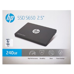 SSD 2.5" 240GB HP S650 SATA III TLC 560/480MB/s - фото