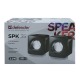 Колонки компьютерные 2.0 Defender SPK-35 5W/USB/3.5 черные - фото 1