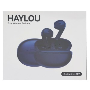 Bluetooth Air Pods Xiaomi Haylou X1 2023 TWS/BT5.3/300mAh/вкладыши синие - фото