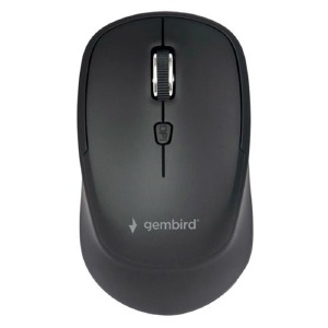 Компьютерная мышка беспроводная Gembird MUSW-4B-05 4 кнопки/USB 2.4GHz/800-1600DPI черная - фото