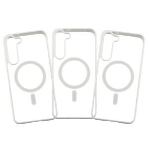 Накладка Berlia Magnetic Samsung S22/S901 MagSafe white - фото