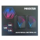 Колонки компьютерные 2.0 Maxxter CSP-004 6W/RGB/USB/3.5 черные - фото 1