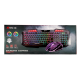 Игровой набор USB (клавиатура+мышь) XTRIKE MK-503КІТ (Eng/Ru)/RGB/114кл/6кн/800-3200DPI черный 1,5м - фото 1
