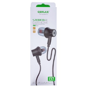 Hands Free 3.5 Gerlax E17 черные 1,2м - фото
