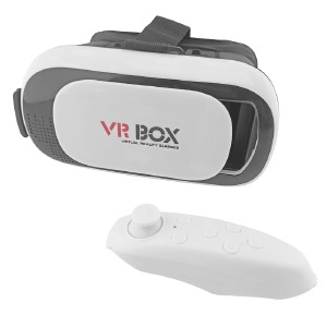 VR box G2 очки виртуальной реальности с пультом - фото