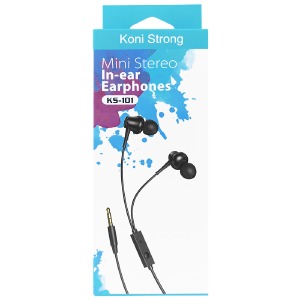 Hands Free 3.5 Koni KS-101 черные 1,2м - фото