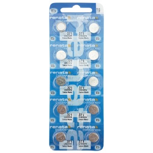 Батарейки SR920/371/G6 Renata silver по 10 шт/цена за 1 бат. - фото