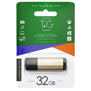USB 32GB 2.0 T&G 121 Vega Series золотая - фото
