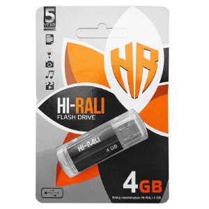 USB 4GB 2.0 Hi-Rali Corsair Series черная - фото