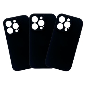 Силикон FULL PROTECTION iPhone 13 Pro "Soft touch" Original Black (без лого) - фото