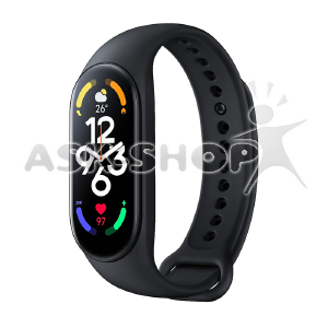 Ремешок для фитнесс браслета Mi Band 8/9 цветной однотонный черный (3) - фото