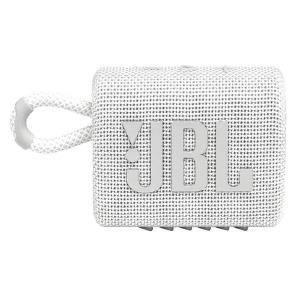 Колонка JBL Go 3 ORIG бело/серая IP67/работа до 5 часов/басы/портативная 8.7x7.5x4.3 см - фото