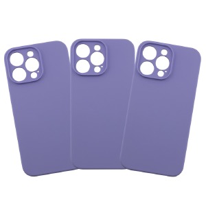 Силикон FULL iPhone 14 Plus "Soft touch" Original Light purple (86) лого - фото
