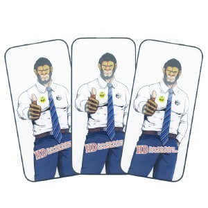 Стекло защитное Samsung A145/A14 4G/Samsung A14 5G/A146/Samsung M14 5G/M146/Samsung F14 5G 5DH Gorilla Anti-Dust ESD черное в т.у. - фото