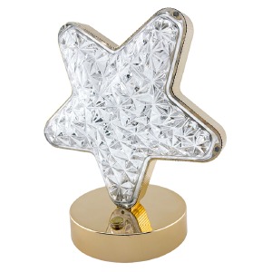 Ночник звезда от USB/аккумулятора/смена режимов/на подставке - фото
