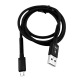 Кабель microUSB Gerlax L14V 6А/OD4.0/FAST CHARGE черный 1м - фото 1