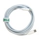 Кабель Type-C to Type-C Gerlax GD-29T2 3A/60W/QC3.0 белый 2м - фото 1