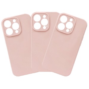 Накладка FULL PROTECTION iPhone 15 "Soft touch" Original Pink Sand (19) лого - фото