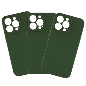 Накладка FULL PROTECTION iPhone 15 Pro Max "Soft touch" Original Deep green (31) лого - фото