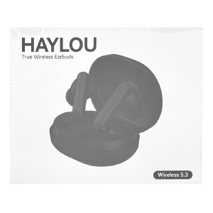Bluetooth Air Pods Xiaomi Haylou GT7 NEO TWS/BT5.3 черные - фото