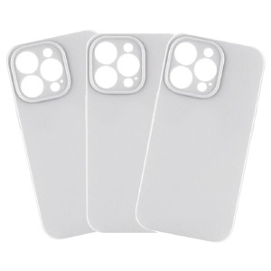 Силикон FULL PROTECTION iPhone 14 Pro "Soft touch" Original White (9) лого - фото