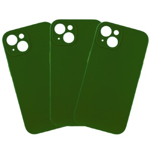 Накладка FULL PROTECTION iPhone 15 "Soft touch" Original Deep green (31) лого - фото