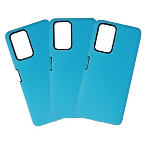 Накладка Colourful Case Xiaomi Redmi Note 10/Note 10s голубая - фото
