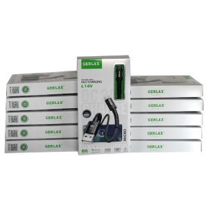 `SET кабелей microUSB Gerlax L14V 6А/OD4.0/FAST CHARGE черный 1м (10ШТ!!!+1ШТ ПОДАРОК) - фото