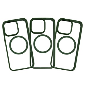 Накладка Spigen Hybrid MagSafe iPhone 13 Pro green - фото
