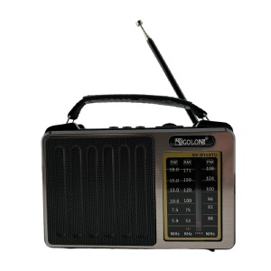 Радиоприемник аналоговый Golon RX-806BTD+USB/SD/ Bluetooth/светомузыка 15х10,5х6см микс - фото