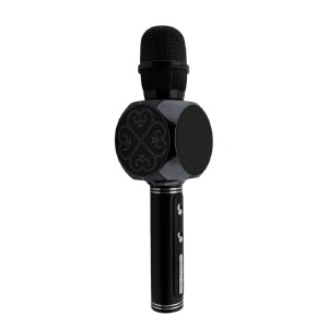 Караоке микрофон YS-63 беспроводной функция изменения голоса/фонограммы/записью/аккопонементом/USB/SD/FM/AUX/Bluetooth микс - фото