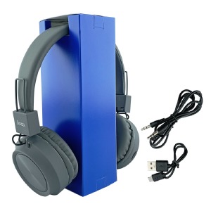 Наушники большие MP3 + Bluetooth Hoco W25 серые (10) - фото