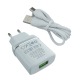 СЗУ Type-C Hoco C12Q 3A/1USB/18W/QC3.0  белый 1м (10) - фото 2