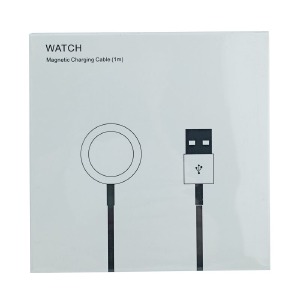 Кабель для смарт-часов Apple watch белый USB (B class) - фото