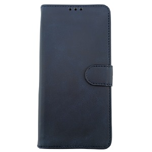 Чехол-книжка Flip Cover LEATHER Redmi Note 12S 4G синий - фото