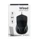 Компьютерная мышка проводная USB Gembird MUS-3B-02 3 кнопки/1000DPI черная1,35м - фото 1