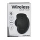 Компьютерная мышка беспроводная Gembird MUSW-6B-02 6 кнопок/USB 2.4GHz/800-1600DPI черная - фото 1