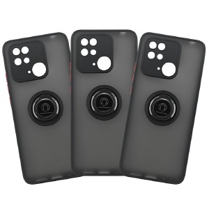 Накладка Goospery Ring Huawei P Smart Z черная - фото