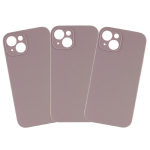 Силикон FULL PROTECTION iPhone 14 Pro Max "Soft touch" Original Lavender (7) лого - фото