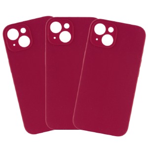 Накладка FULL PROTECTION iPhone 15 Pro Max "Soft touch" Original Rose red (37) лого - фото