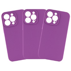 Силикон FULL PROTECTION iPhone 15 Pro Max "Soft touch" Original Grape (29) лого - фото