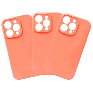 Накладка FULL PROTECTION iPhone 15 Pro Max "Soft touch" Original Apricot (2) лого - фото