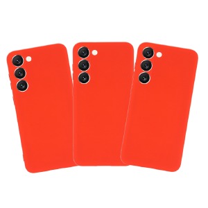 Накладка FULL Liquid Silicone Case Xiaomi Redmi 13c/Poco C65 Red - фото