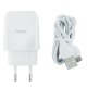 СЗУ Type-C Hoco N2 2.1A/1USB белый 1м - фото 1