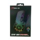 Компьютерная мышка беспроводная XTRIKE GW-611 RGB/7 кнопок/USB 2.4GHz/с аккумулятором/проводная/800-8000DPI черная 1,5м - фото 2