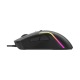Компьютерная мышка проводная USB игровая XTRIKE GM-313 RGB/7 кнопок/1200-7200DPI черная 1,5м - фото 2