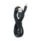 Компьютерная мышка беспроводная XTRIKE GW-610 RGB/7 кнопок/USB 2.4GHz/с аккумулятором/проводная/800-8000DPI черная 1,5м - фото 3